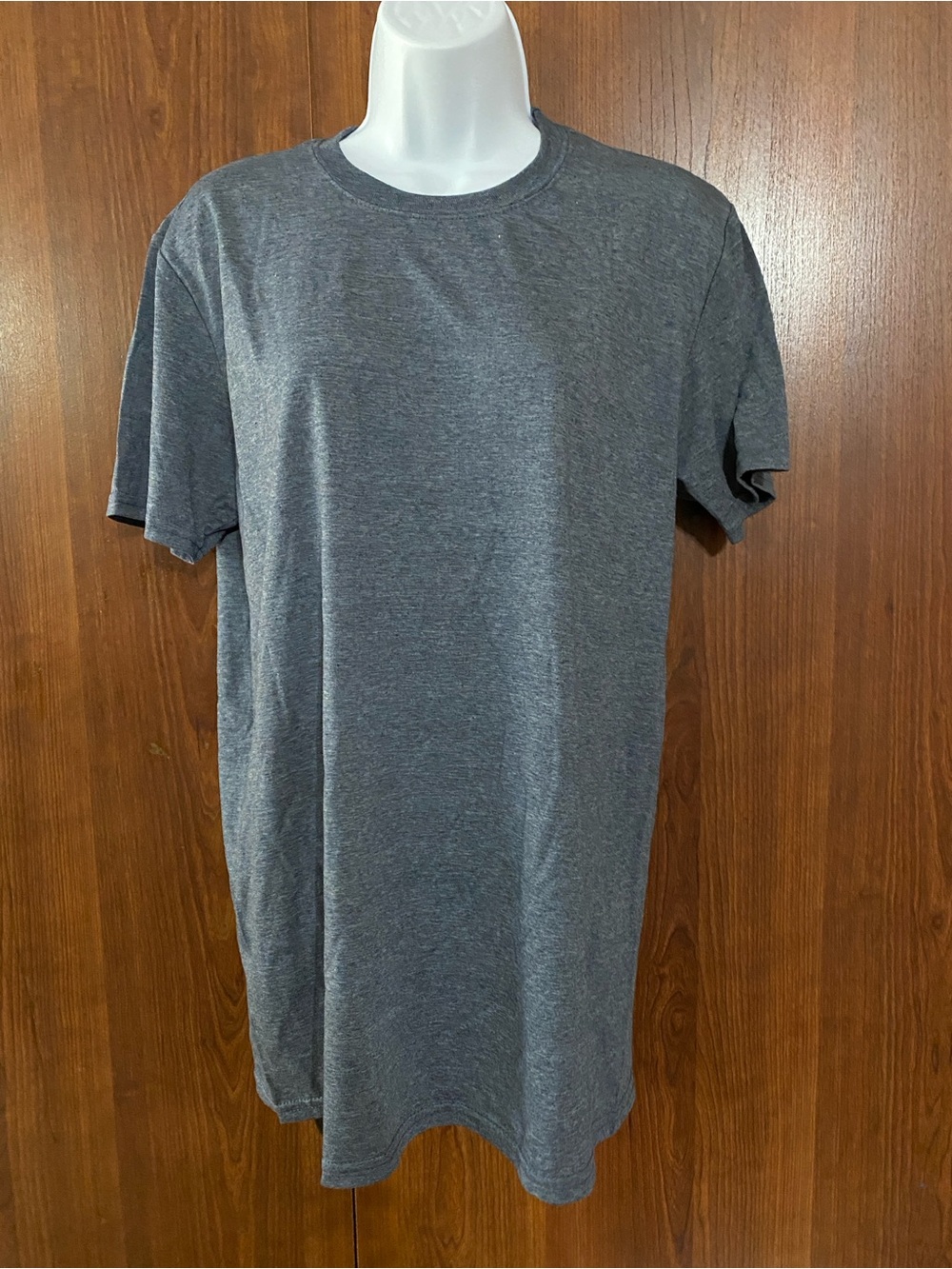 Classic Unisex Crew Neck T‑Shirt in blue see pics for measurements